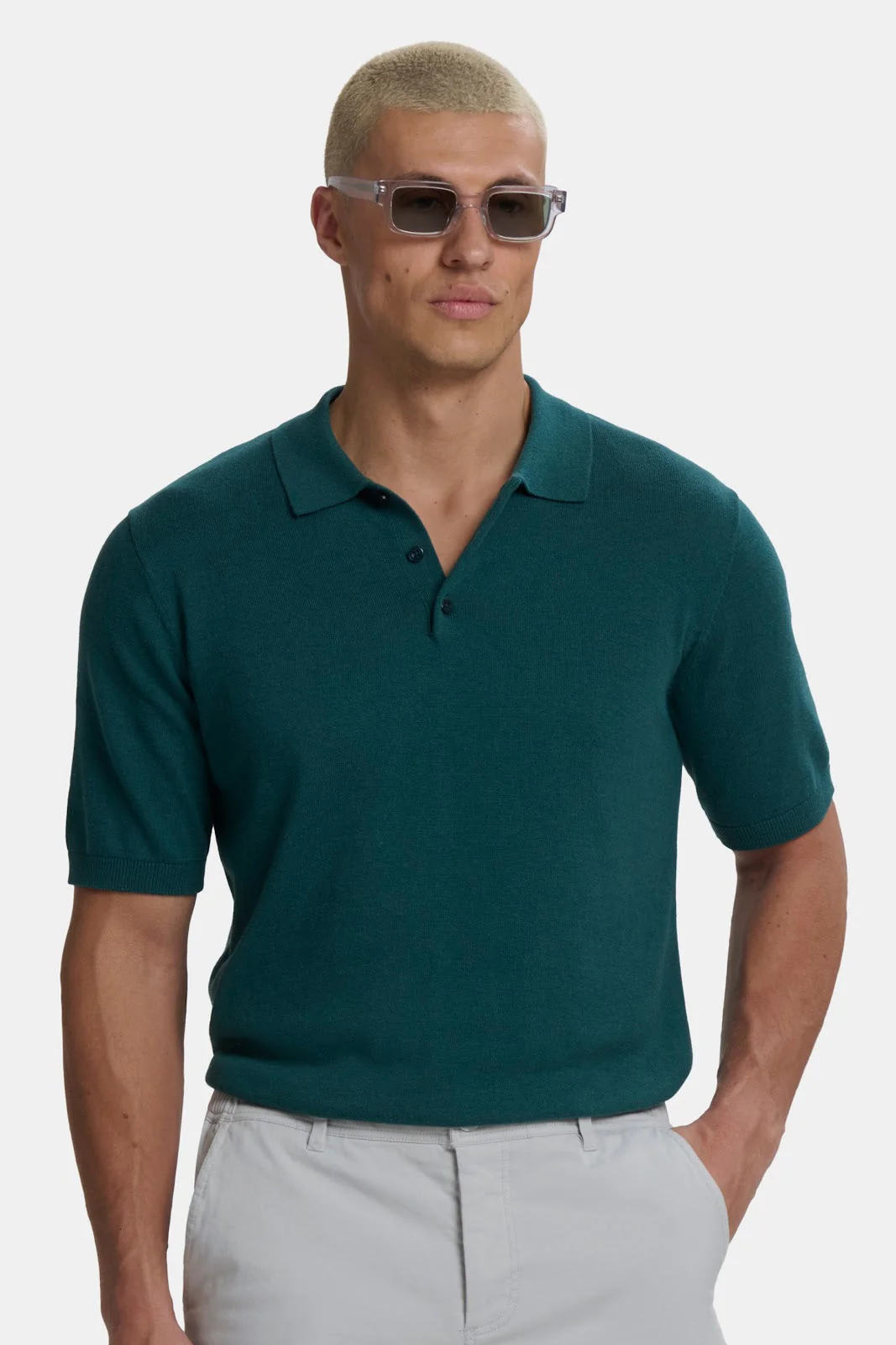THE SANTONI SHORT SLEEVE POLO - Image 5