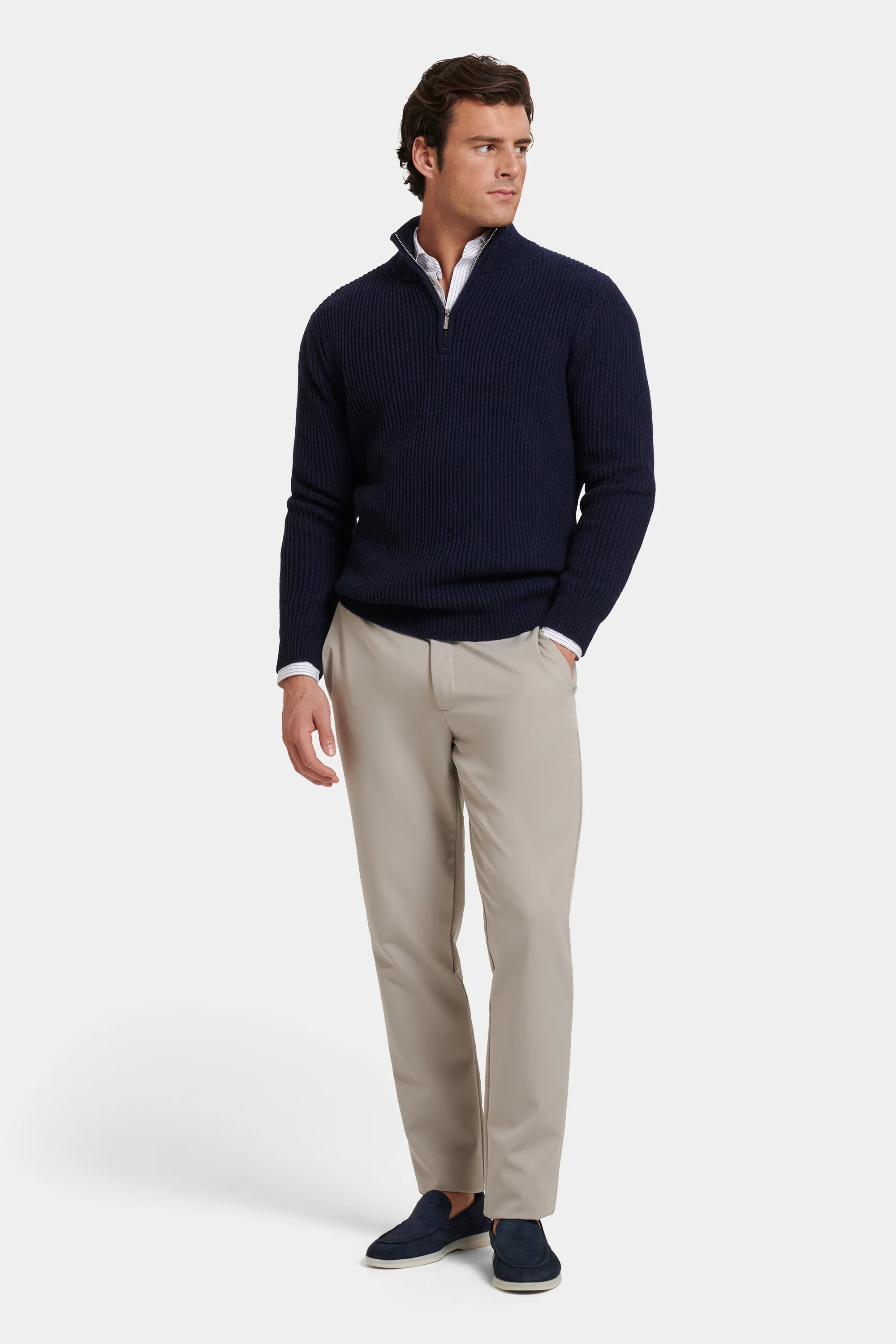 THE VICO QUARTER ZIP SWEATER - Image 3